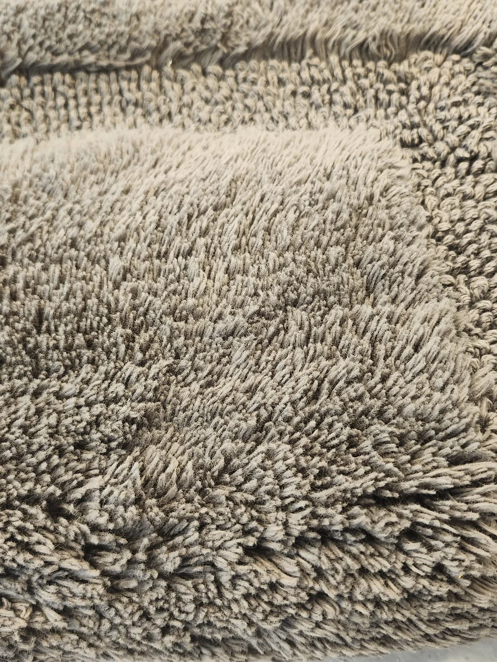 Quince Turkish Cotton Non-Slip Bath Rug Charcoal 21x34 NWT